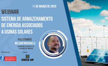 Sistema de armazenamento de energia associados a usinas solares