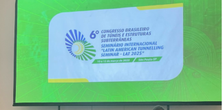 Começa o 6º Congresso Brasileiro de Túneis. Presidente do IE participa da mesa de abertura