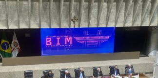 Presidente e conselheiro do IE participam de evento sobre o impacto da eficiência e economia das obras públicas BIM