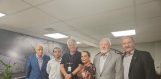 Diretor de Engenharia do Metrô SP recebe nova diretoria do IE