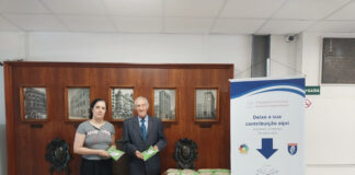 IE Solidário: É feita a entrega de 70kg de alimentos para a Prato Cheio