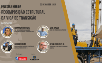 Recomposição estrutural da viga de transição