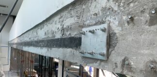 Diminuição de flechas com uso de lâminas de fibra de carbono protendidas