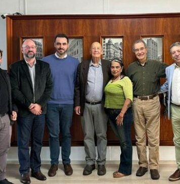 Rui Klein, presidente da EcoRodovias, discute com equipe do IE grandes concessões rodoviárias