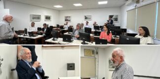 TCMSP visita laboratório BIM do Instituto de Engenharia para estruturação de curso sobre a tecnologia