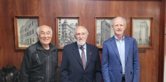 Presidente do IE recebe Pedro Wongtschowski