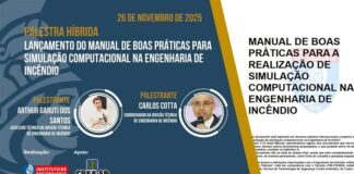 Lançamento do manual de boas práticas para simulação computacional na Engenharia de Incêndio