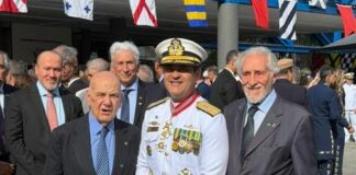 Presidente do IE prestigia troca de comando do 8º Distrito Naval
