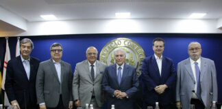 Presidente do IE prestigia palestra de Michel Temer na ACSP