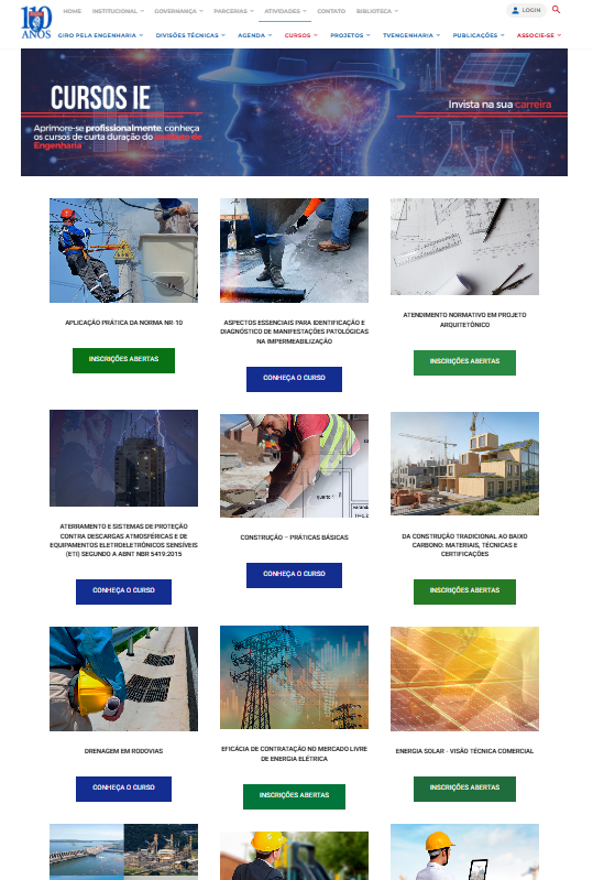 Confira nossa vitrine de cursos!