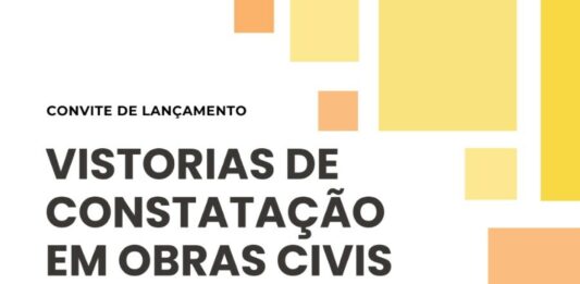 Lançamento do Livro “Vistorias de Constatação em Obras Civis” – 17/3