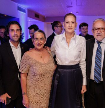 Diretoria do IE acompanha cerimônia de posse do Ibape Nacional