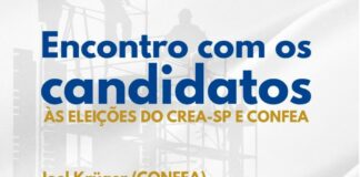 Candidatos às Eleições do CREA-SP e CONFEA se reúnem na sede do IE (17/6). Participe!