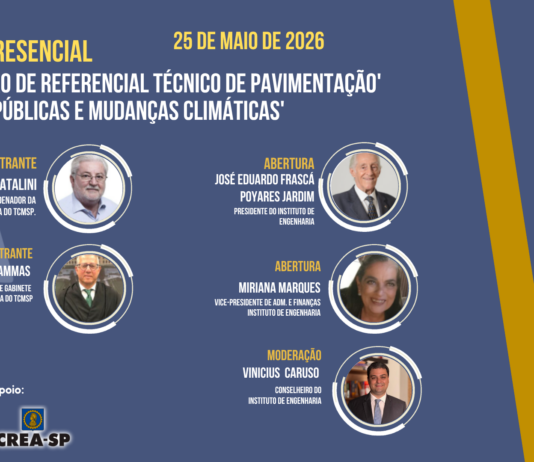 ‘Elaboração de referencial técnico de pavimentação’ e ‘Contas Públicas e Mudanças Climáticas’