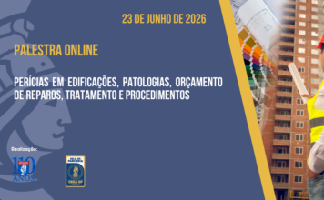 Perícias em edificações, patologias, orçamento de reparos, tratamento e procedimentos