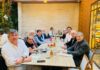 Foto legenda: Almoço promove aproximação institucional entre IE e Câmara de Comércio França-Brasil