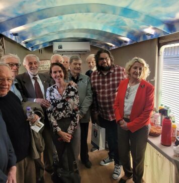 Membros do IE visitam Movimento de Preservação Ferroviária, em Sorocaba