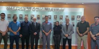 Visita institucional fortalece cooperação entre IE e Corpo de Bombeiros