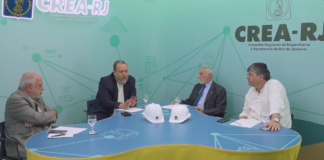 Presidente do IE participa de conversa sobre a geopolítica do petróleo e o papel do engenheiro, no CREA-RJ