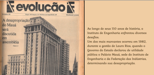 40 anos da sede do Instituto de Engenharia no bairro de Vila Mariana