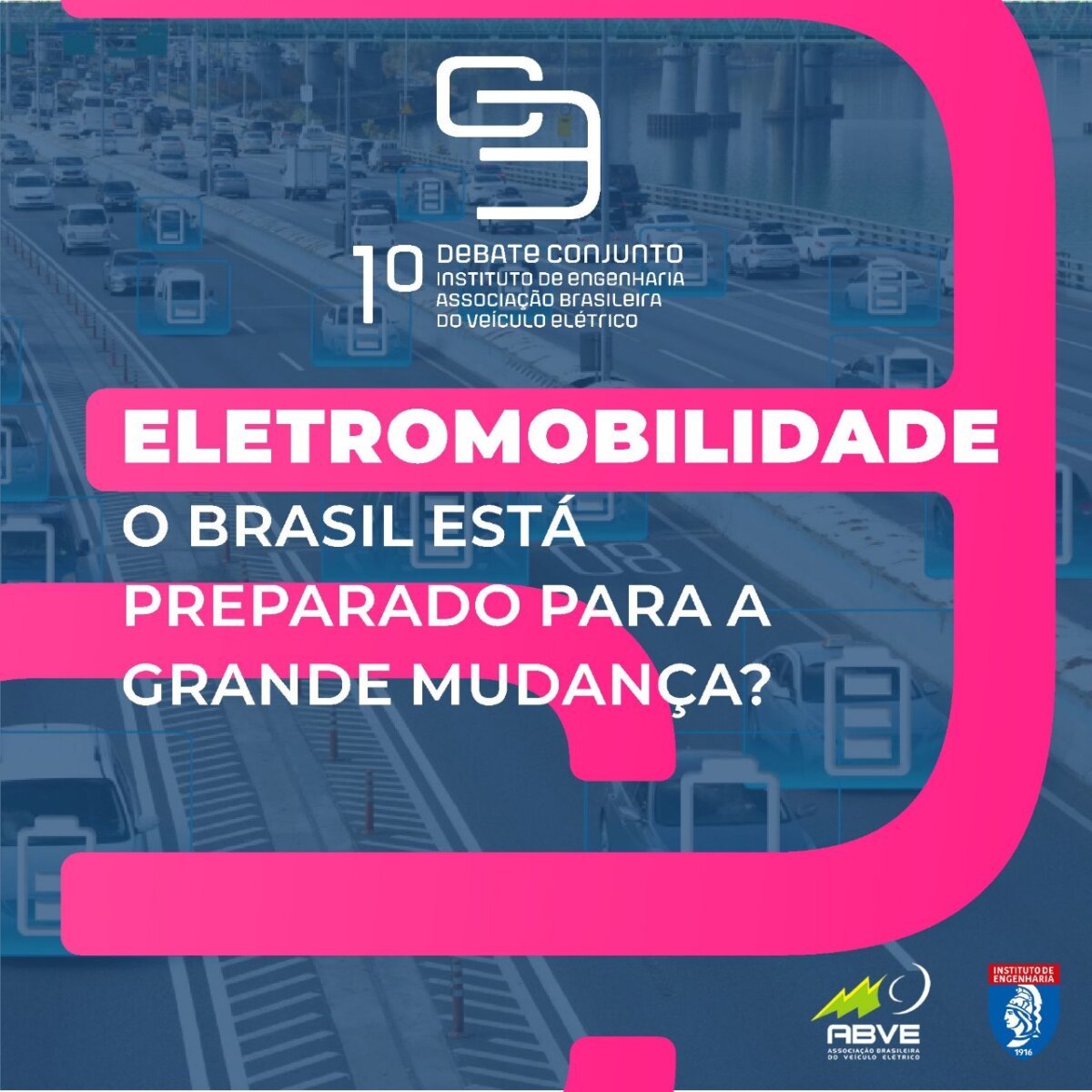 Nesta quinta e sexta-feiras  (28 e 29), 1º Debate IE/ABVE sobre Eletromobilidade. Inscreve-se já